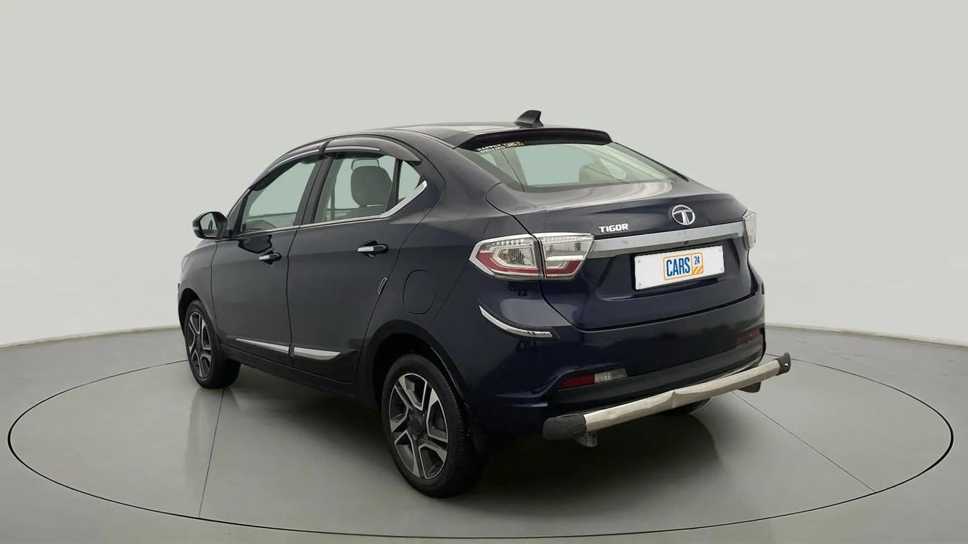 2021 Tata TIGOR XZ PLUS PETROL, Petrol, Manual, 61,841 km, Left Back Diagonal