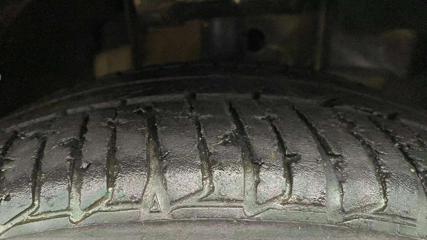 2021 Tata TIGOR XZ PLUS PETROL, Petrol, Manual, 61,841 km, Left Rear Tyre Tread