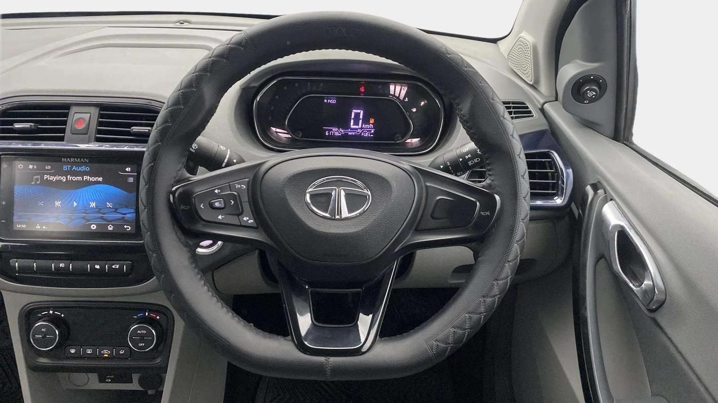 2021 Tata TIGOR XZ PLUS PETROL, Petrol, Manual, 61,841 km, Steering Wheel Close Up