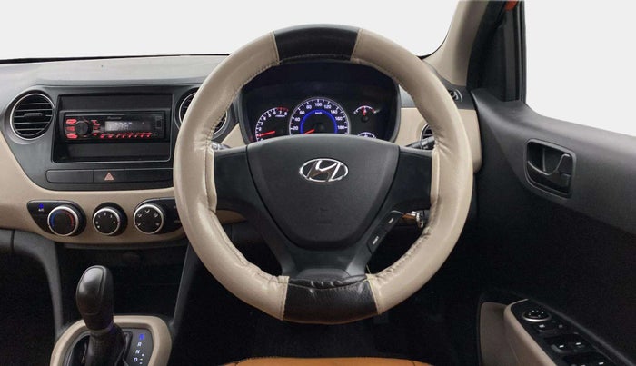 2017 Hyundai Grand i10 MAGNA AT 1.2 KAPPA VTVT, Petrol, Automatic, 45,001 km, Steering Wheel Close Up