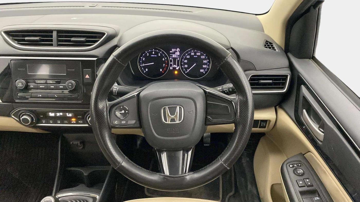 2019 Honda Amaze 1.2L I-VTEC V, Petrol, Manual, 37,137 km, Steering Wheel Close Up