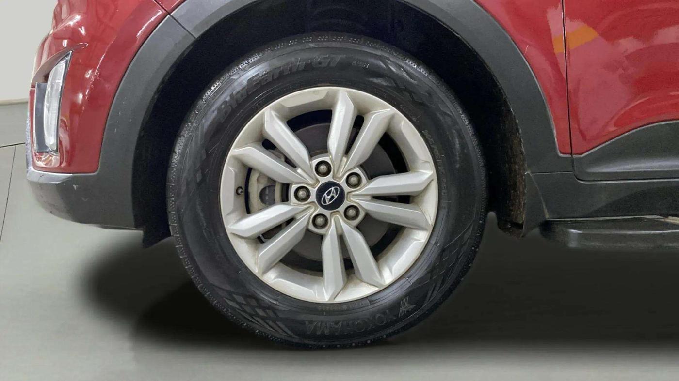 2017 Hyundai Creta SX PLUS 1.6 PETROL, Petrol, Manual, 47,445 km, Left Front Wheel