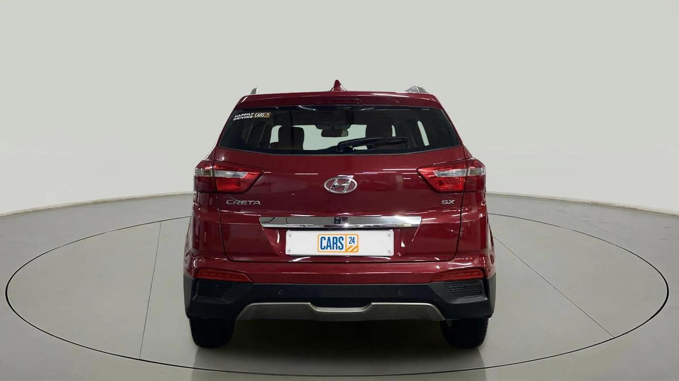 2017 Hyundai Creta SX PLUS 1.6 PETROL, Petrol, Manual, 47,445 km, Back/Rear