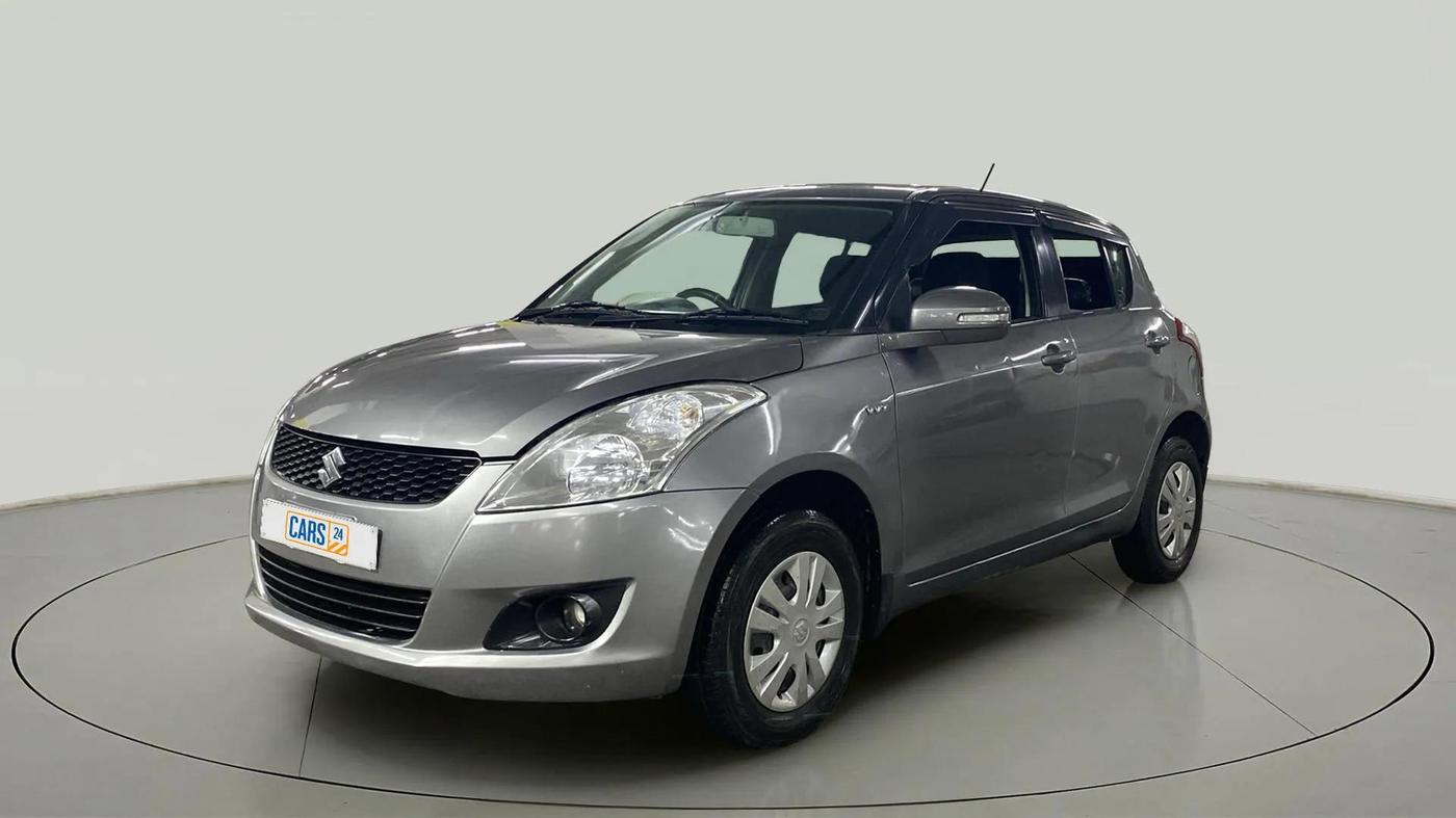 2013 Maruti Swift VXI, Petrol, Manual, 86,404 km, Left Front Diagonal