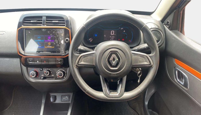 2020 Renault Kwid CLIMBER 1.0 AMT (O), Petrol, Automatic, 36,135 km, Steering Wheel Close Up