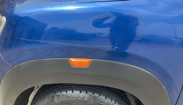 2020 Renault Kwid CLIMBER 1.0 AMT (O), Petrol, Automatic, 36,135 km, Left fender - Slightly dented
