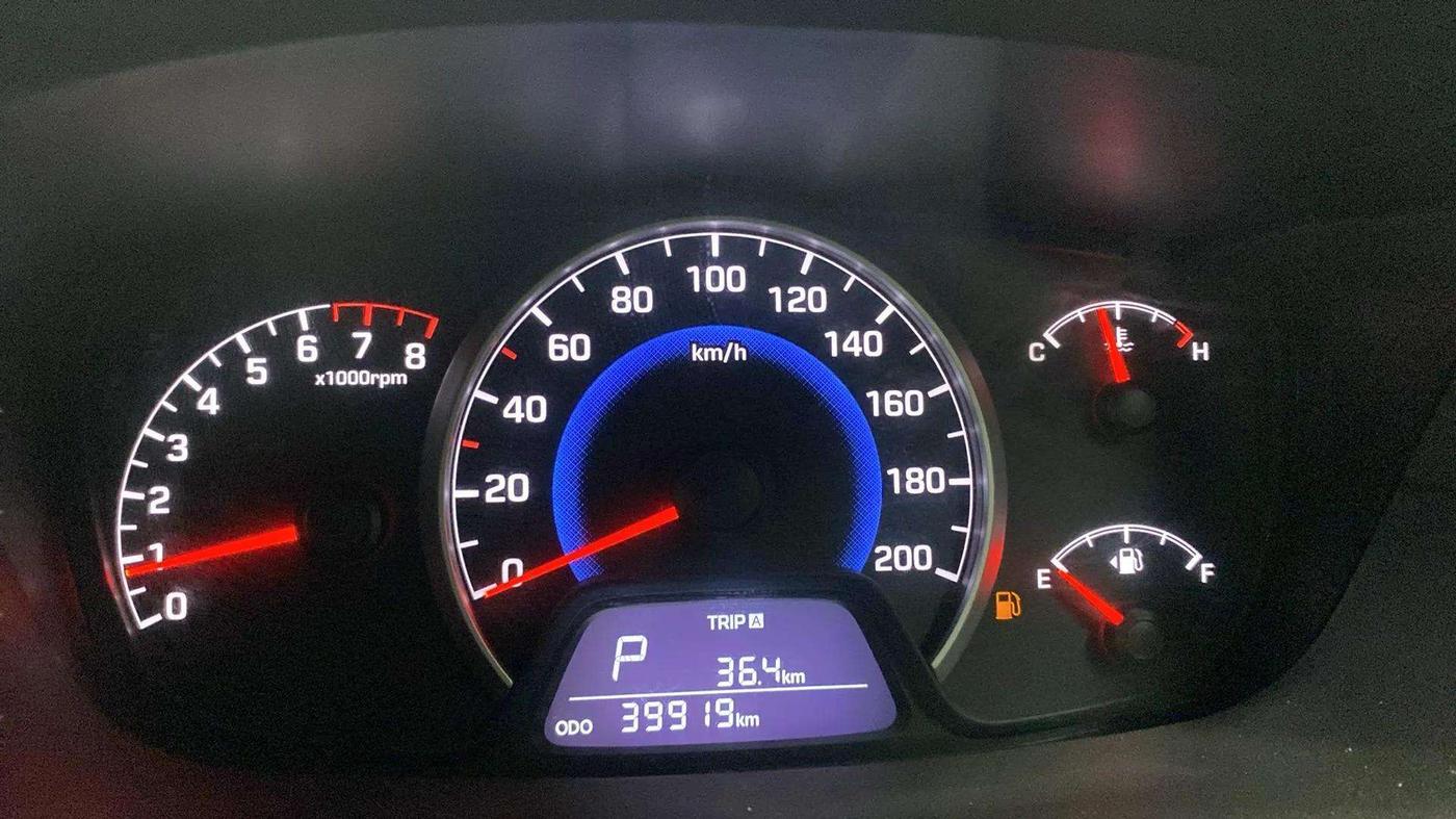 2014 Hyundai Grand i10 ASTA AT 1.2 KAPPA VTVT, Petrol, Automatic, 40,182 km, Odometer Image