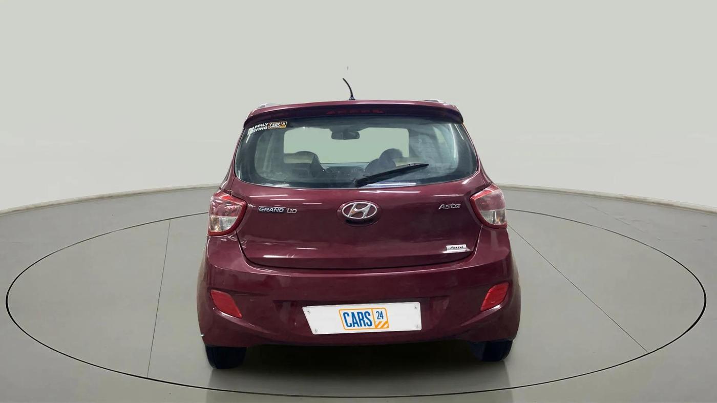 2014 Hyundai Grand i10 ASTA AT 1.2 KAPPA VTVT, Petrol, Automatic, 40,182 km, Back/Rear