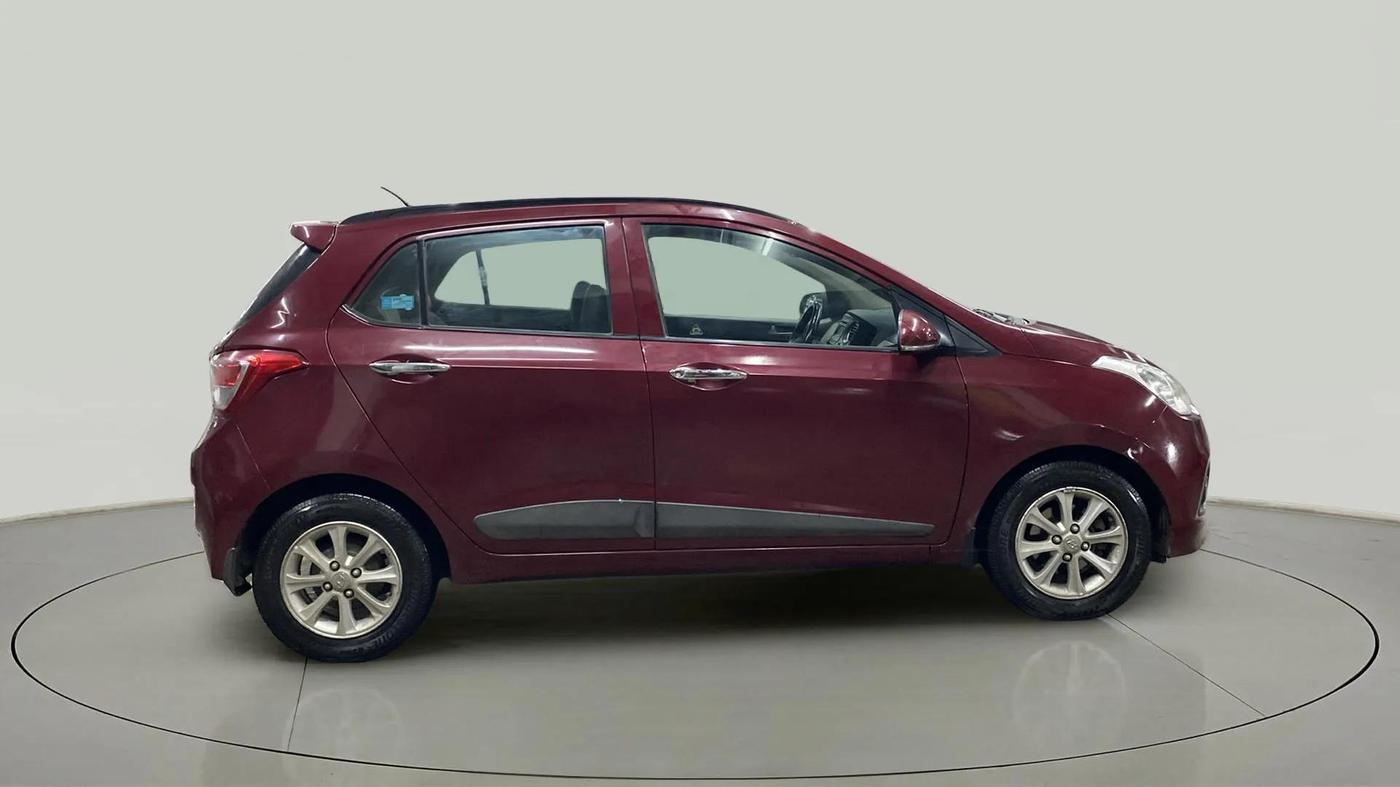 2014 Hyundai Grand i10 ASTA AT 1.2 KAPPA VTVT, Petrol, Automatic, 40,182 km, Right Side View