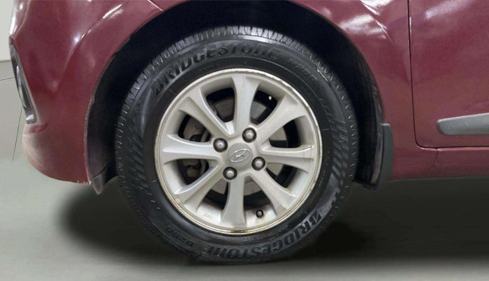 2014 Hyundai Grand i10 ASTA AT 1.2 KAPPA VTVT, Petrol, Automatic, 39,861 km, Left Front Wheel