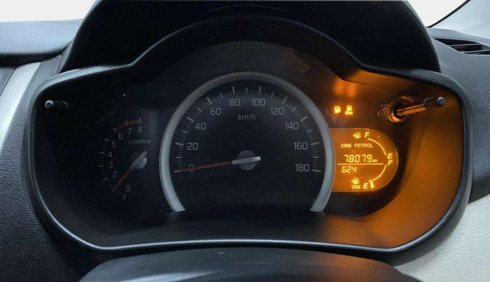 2018 Maruti Celerio VXI (O) CNG, CNG, Manual, 78,061 km, Odometer Image