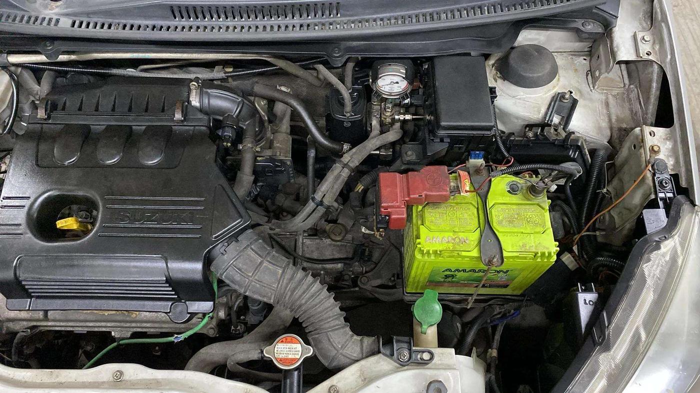 2018 Maruti Celerio VXI (O) CNG, CNG, Manual, 78,061 km, Engine View - Left