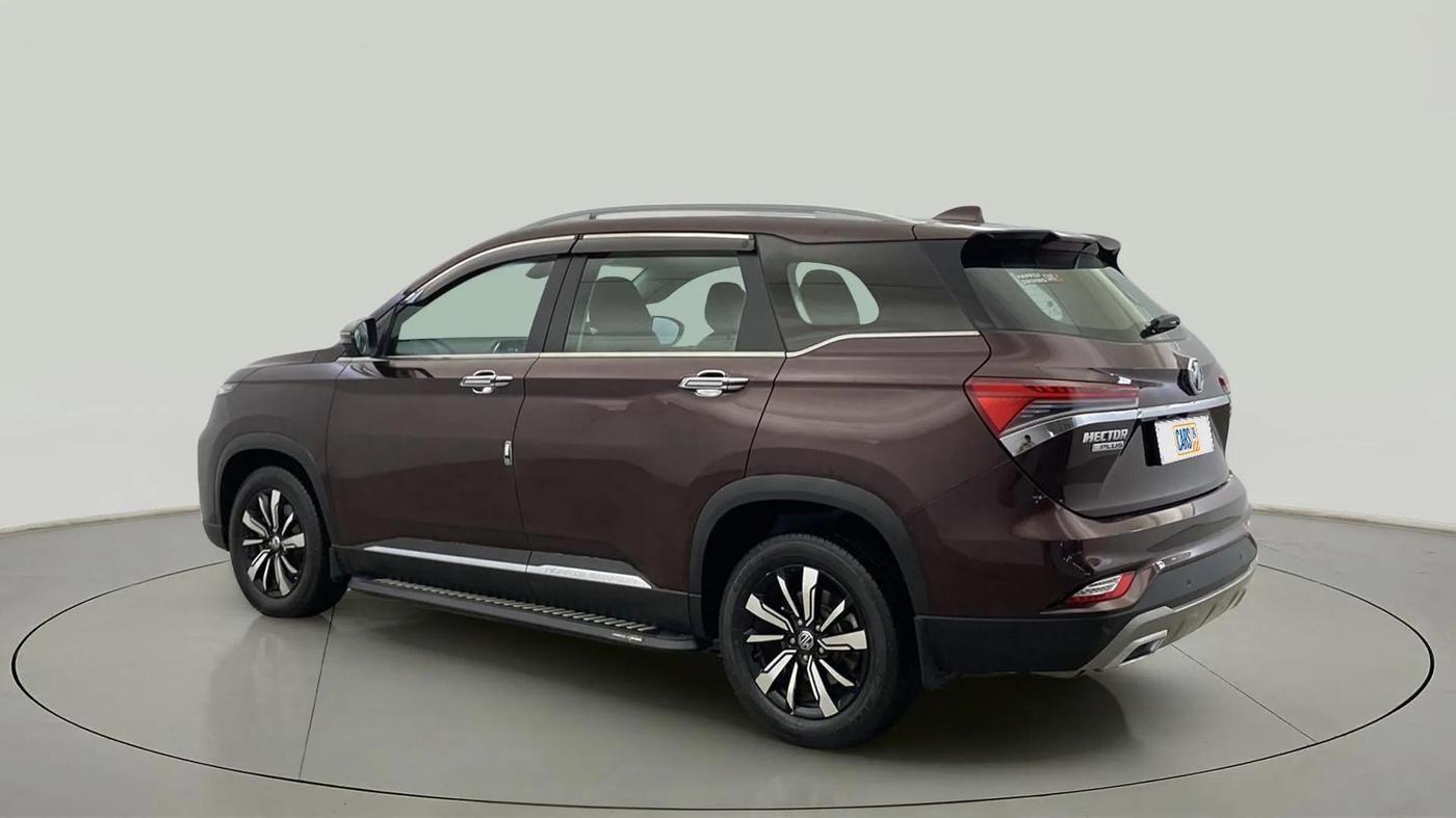 2020 MG HECTOR PLUS SHARP 1.5 PETROL TURBO DCT 6-STR, Petrol, Automatic, 40,758 km, Left Back Diagonal