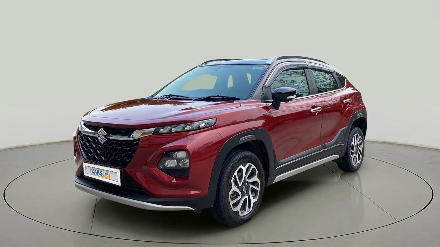 2024 Maruti FRONX ALPHA 1.0L TURBO MT DUAL TONE, Petrol, Manual, 3,605 km, Left Front Diagonal