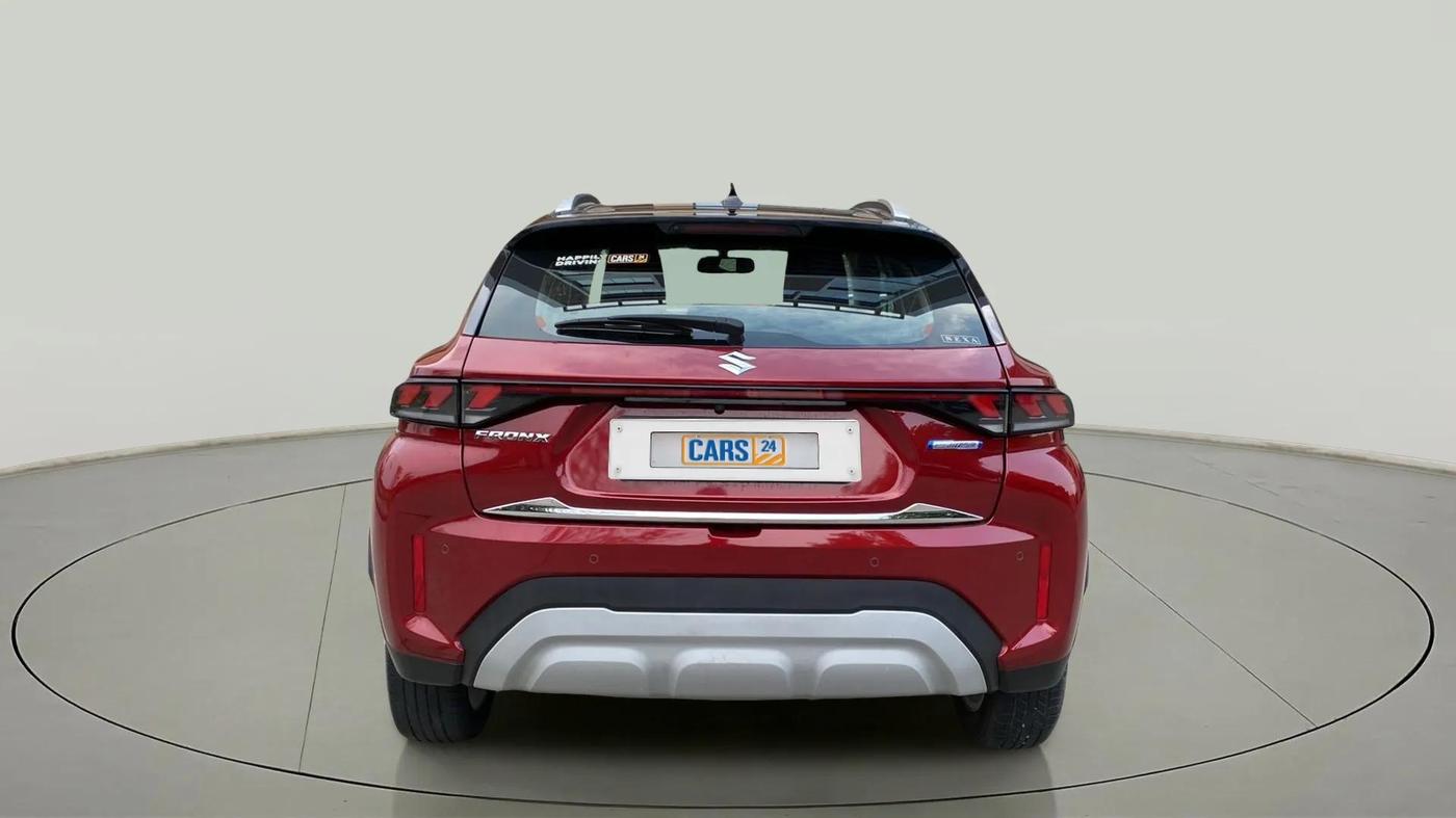 2024 Maruti FRONX ALPHA 1.0L TURBO MT DUAL TONE, Petrol, Manual, 3,605 km, Back/Rear