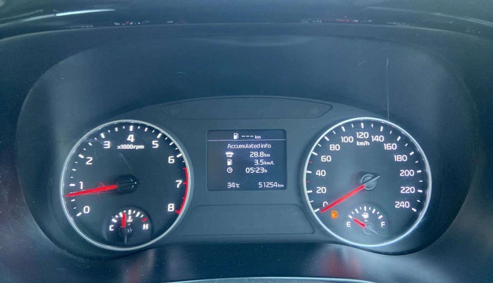 2021 KIA SELTOS HTX 1.5 PETROL, Petrol, Manual, 51,240 km, Odometer Image