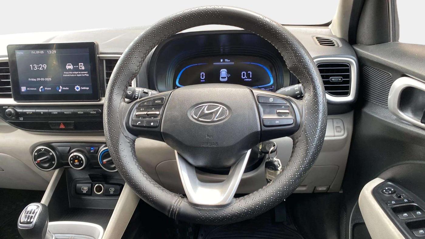 2022 Hyundai VENUE S PLUS 1.5 CRDI, Diesel, Manual, 33,569 km, Steering Wheel Close Up