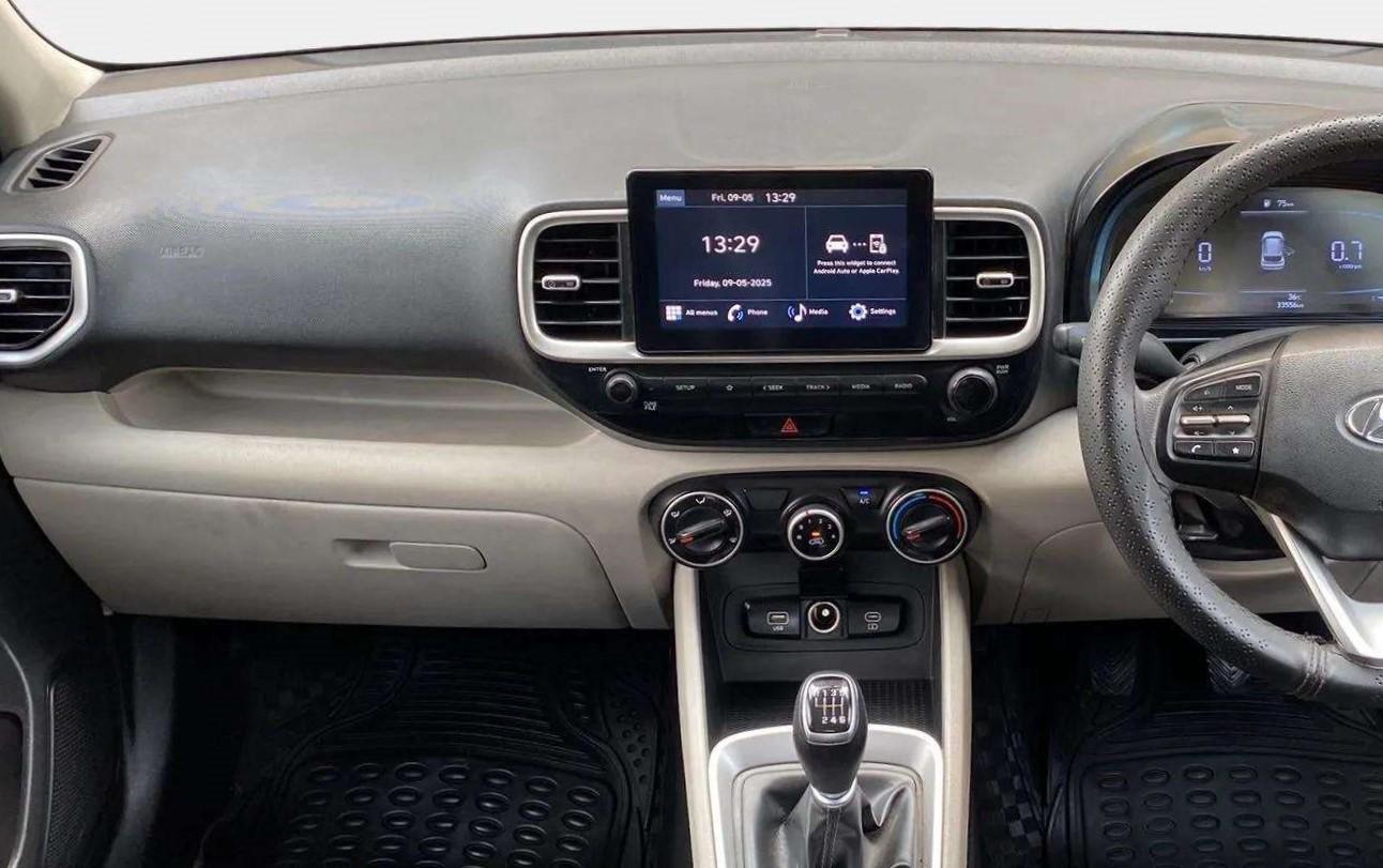 2022 Hyundai VENUE S PLUS 1.5 CRDI, Diesel, Manual, 33,569 km, Air Conditioner