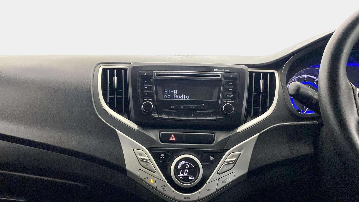 2017 Maruti Baleno DELTA PETROL 1.2, Petrol, Manual, 56,284 km, Air Conditioner