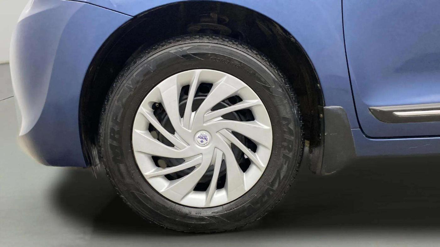 2017 Maruti Baleno DELTA PETROL 1.2, Petrol, Manual, 56,284 km, Left Front Wheel