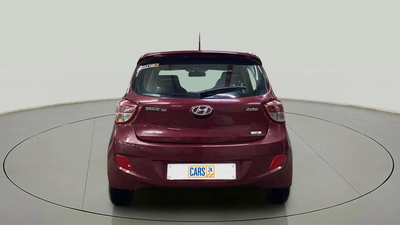 2015 Hyundai Grand i10 ASTA (O) 1.2 KAPPA VTVT, Petrol, Manual, 29,513 km, Back/Rear