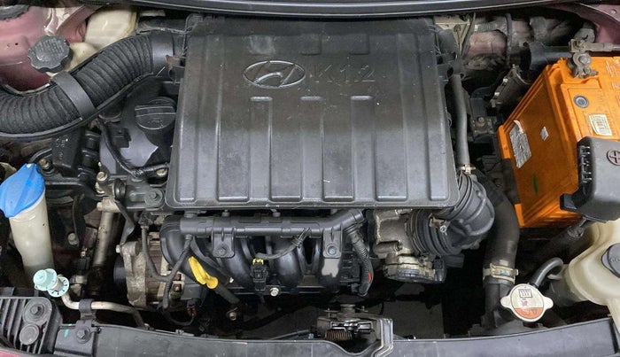 2015 Hyundai Grand i10 ASTA (O) 1.2 KAPPA VTVT, Petrol, Manual, 29,513 km, Engine View