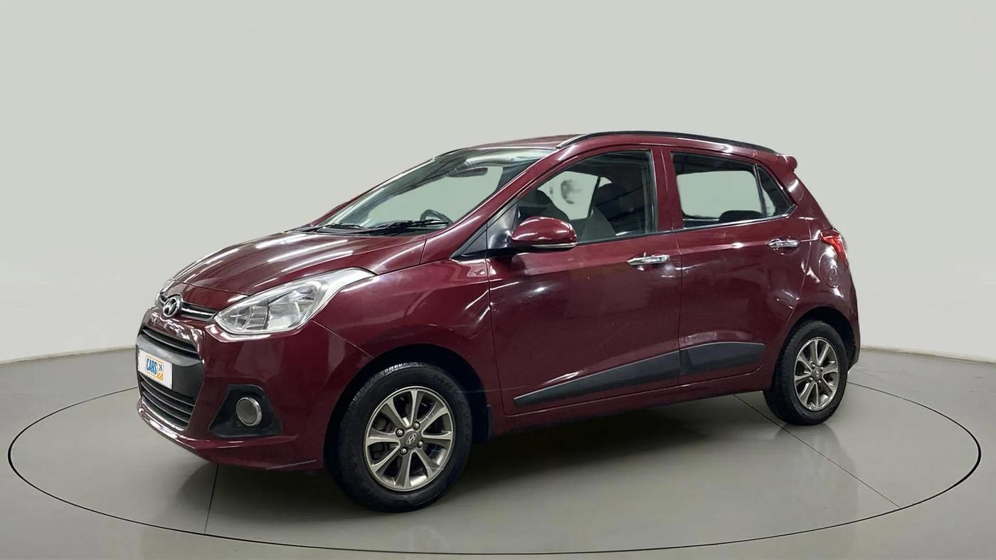 2015 Hyundai Grand i10 ASTA (O) 1.2 KAPPA VTVT, Petrol, Manual, 29,513 km, Left Front Diagonal