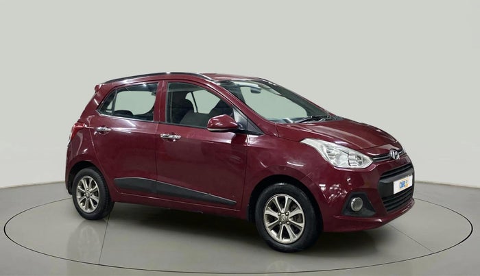 2015 Hyundai Grand i10 ASTA (O) 1.2 KAPPA VTVT, Petrol, Manual, 29,513 km, Right Front Diagonal