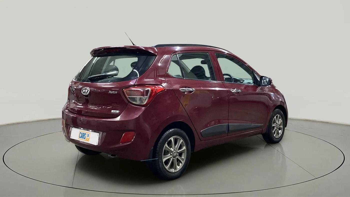 2015 Hyundai Grand i10 ASTA (O) 1.2 KAPPA VTVT, Petrol, Manual, 29,513 km, Right Back Diagonal