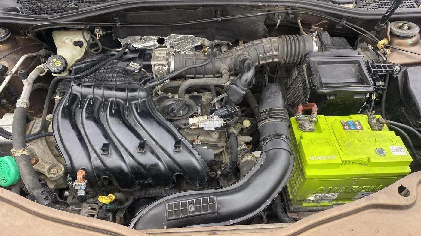 2017 Renault Duster RXS CVT, Petrol, Automatic, 42,921 km, Engine View