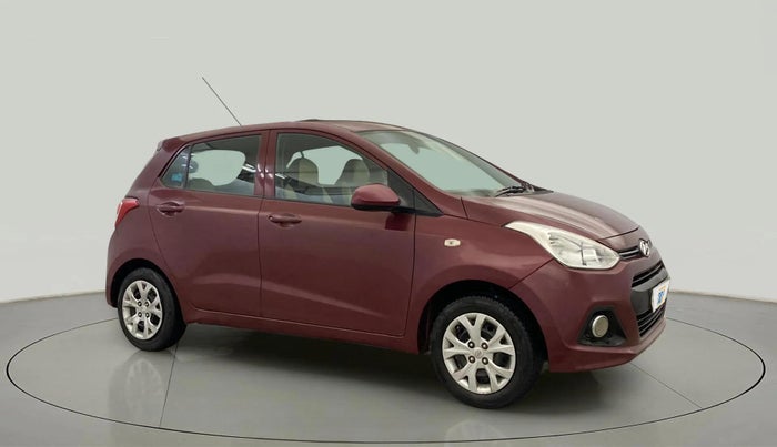 2015 Hyundai Grand i10 MAGNA 1.2 KAPPA VTVT, CNG, Manual, 44,375 km, Right Front Diagonal
