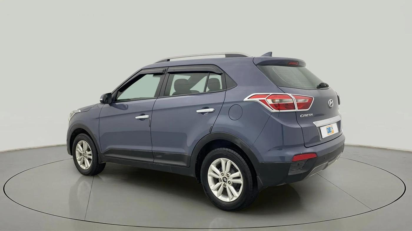2016 Hyundai Creta SX PLUS 1.6 PETROL, Petrol, Manual, 80,831 km, Left Back Diagonal