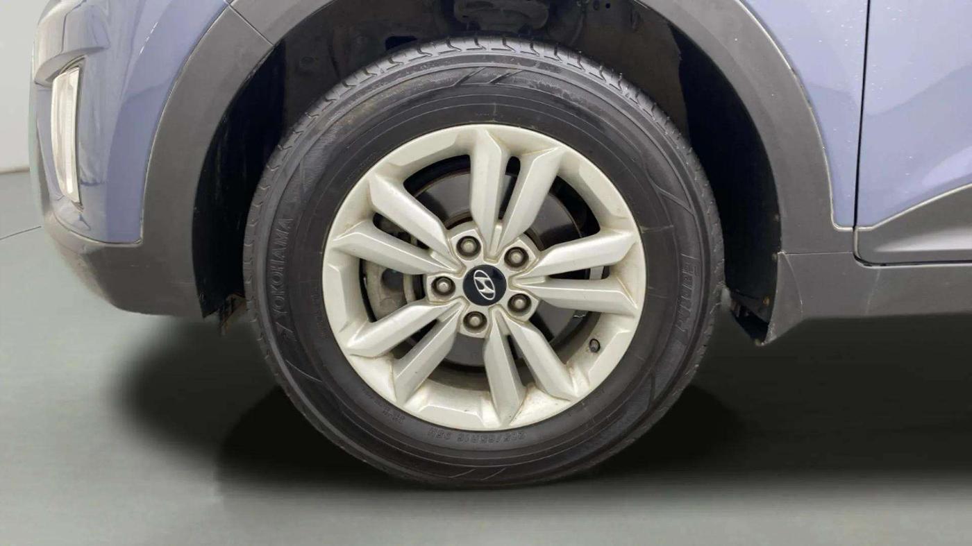 2016 Hyundai Creta SX PLUS 1.6 PETROL, Petrol, Manual, 80,831 km, Left Front Wheel