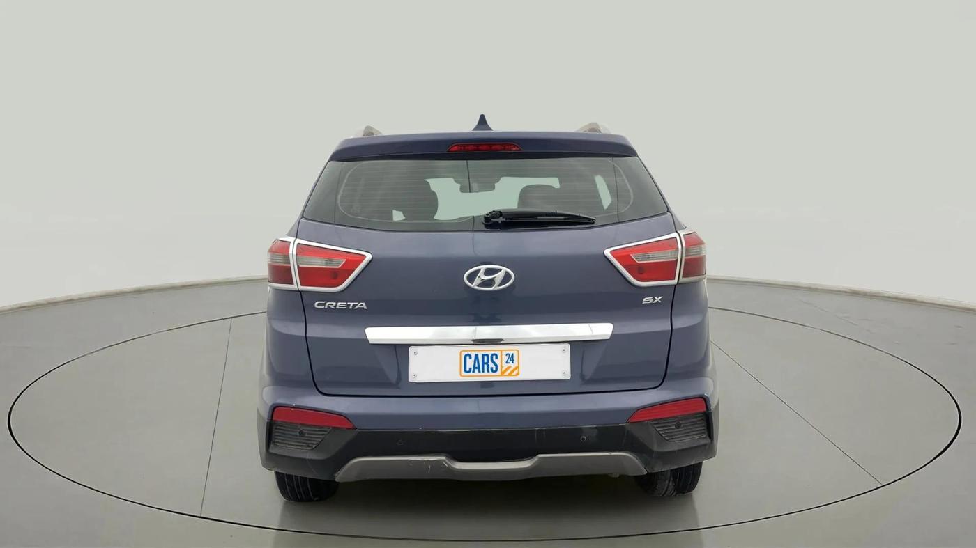 2016 Hyundai Creta SX PLUS 1.6 PETROL, Petrol, Manual, 80,831 km, Back/Rear