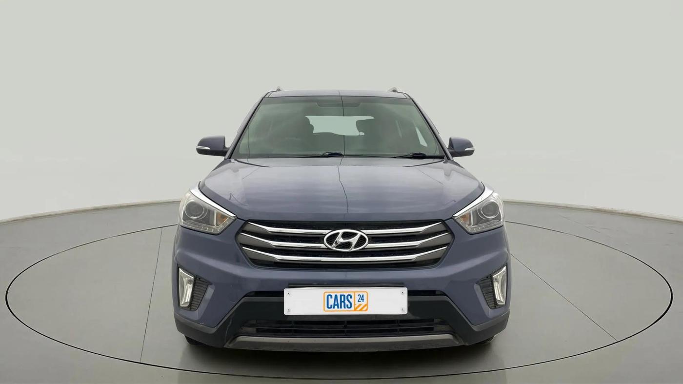 2016 Hyundai Creta SX PLUS 1.6 PETROL, Petrol, Manual, 80,831 km, Front