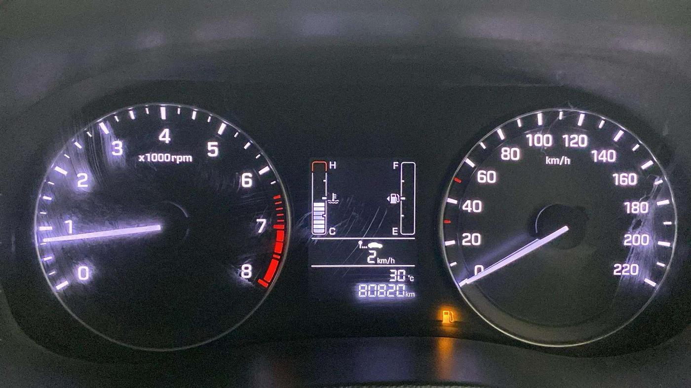 2016 Hyundai Creta SX PLUS 1.6 PETROL, Petrol, Manual, 80,831 km, Odometer Image