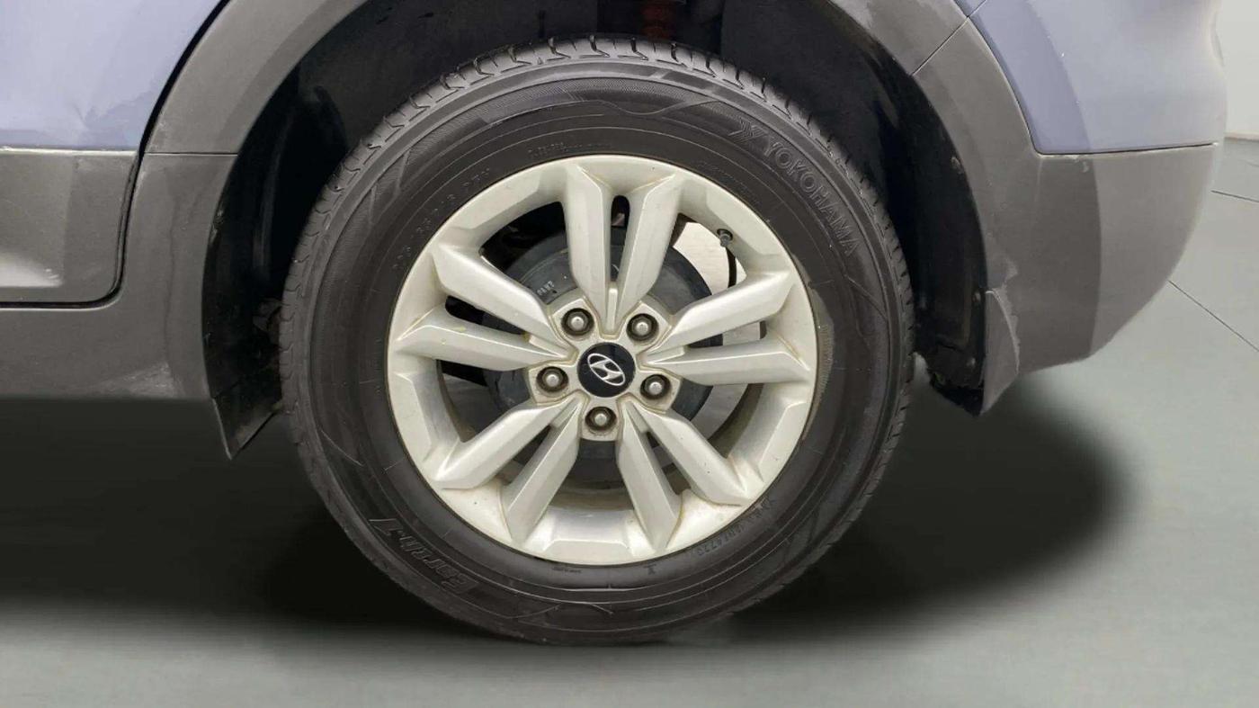 2016 Hyundai Creta SX PLUS 1.6 PETROL, Petrol, Manual, 80,831 km, Left Rear Wheel