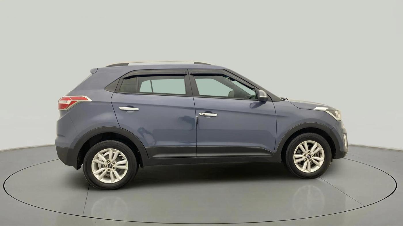 2016 Hyundai Creta SX PLUS 1.6 PETROL, Petrol, Manual, 80,831 km, Right Side View