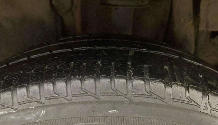 2017 Tata Tiago XZ PETROL, Petrol, Manual, 35,996 km, Left Rear Tyre Tread