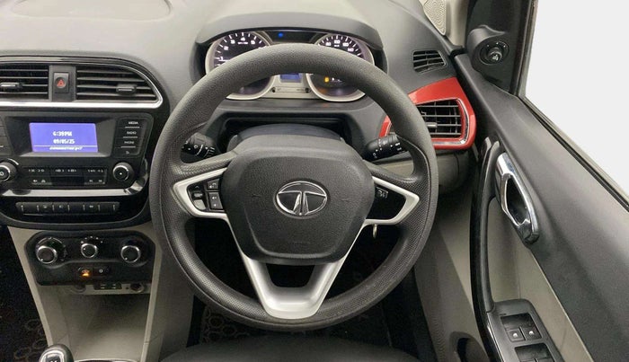 2017 Tata Tiago XZ PETROL, Petrol, Manual, 35,996 km, Steering Wheel Close Up