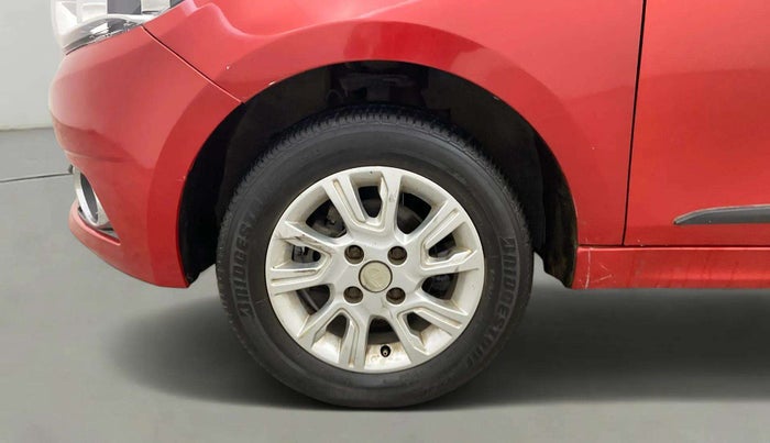 2017 Tata Tiago XZ PETROL, Petrol, Manual, 35,996 km, Left Front Wheel