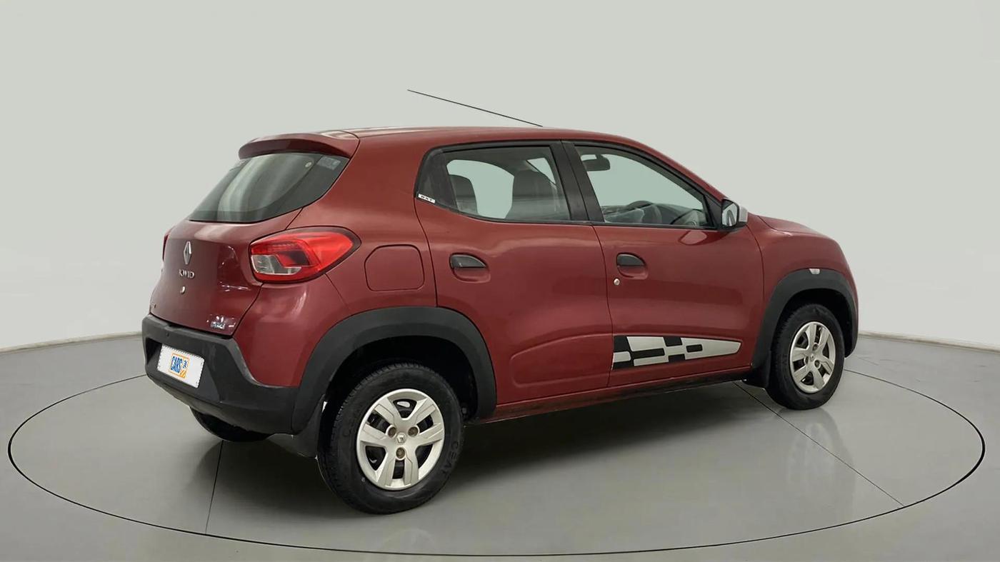 2017 Renault Kwid RXT 1.0 AMT (O), Petrol, Automatic, 21,749 km, Right Back Diagonal