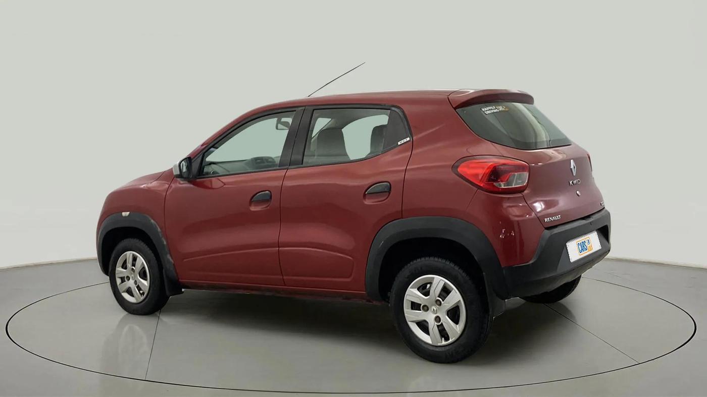 2017 Renault Kwid RXT 1.0 AMT (O), Petrol, Automatic, 21,749 km, Left Back Diagonal
