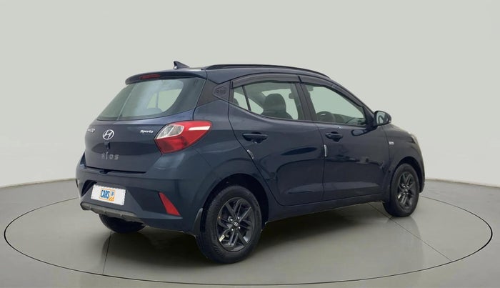 2020 Hyundai GRAND I10 NIOS SPORTZ AMT 1.2 KAPPA VTVT, Petrol, Automatic, 10,299 km, Right Back Diagonal