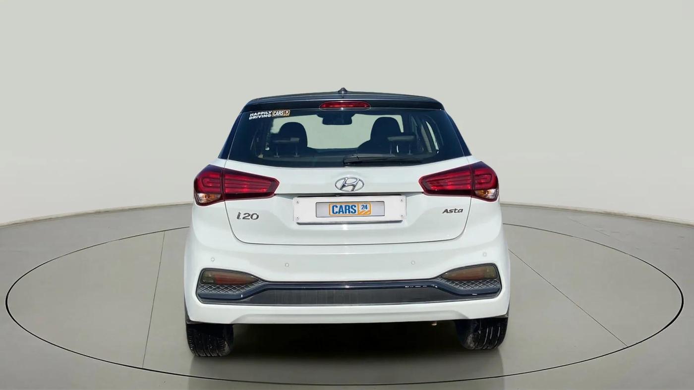2018 Hyundai Elite i20 ASTA 1.2 (O), Petrol, Manual, 35,369 km, Back/Rear