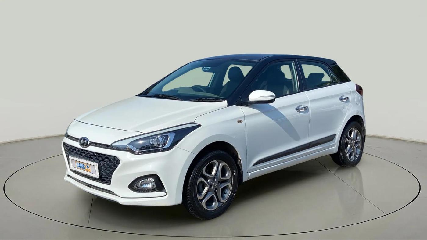 2018 Hyundai Elite i20 ASTA 1.2 (O), Petrol, Manual, 35,369 km, Left Front Diagonal