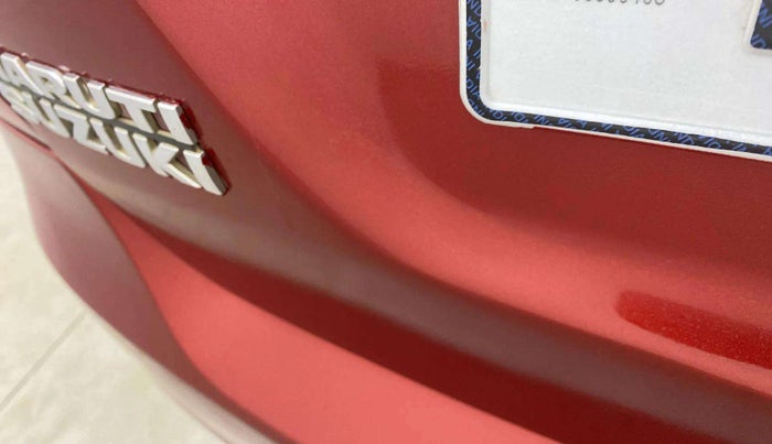 2013 Maruti Wagon R 1.0 VXI, Petrol, Manual, 80,880 km, Dicky (Boot door) - Minor scratches