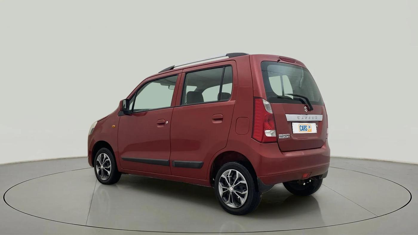 2013 Maruti Wagon R 1.0 VXI, Petrol, Manual, 80,880 km, Left Back Diagonal