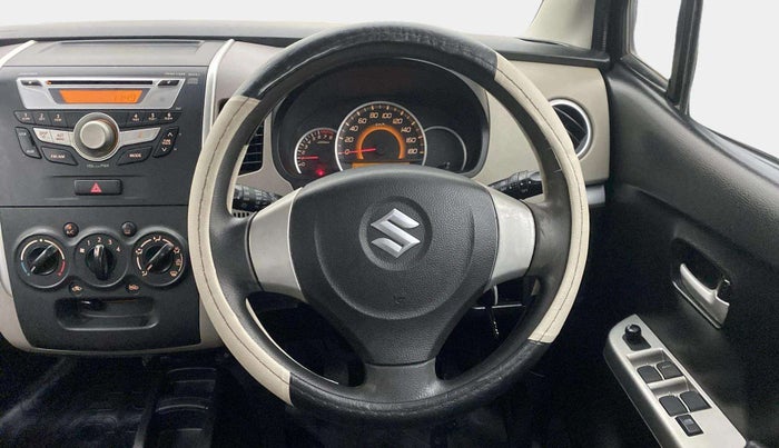 2013 Maruti Wagon R 1.0 VXI, Petrol, Manual, 80,880 km, Steering Wheel Close Up