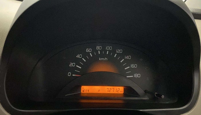2014 Maruti Wagon R 1.0 LXI, Petrol, Manual, 72,697 km, Odometer Image